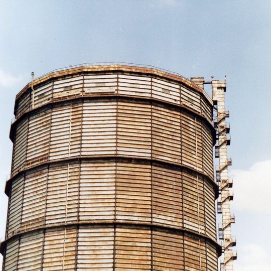 Zbiornik gazu na Naramowicach w Poznaniu