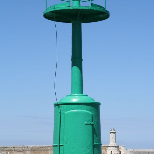 Livorno Molo Mediceo light