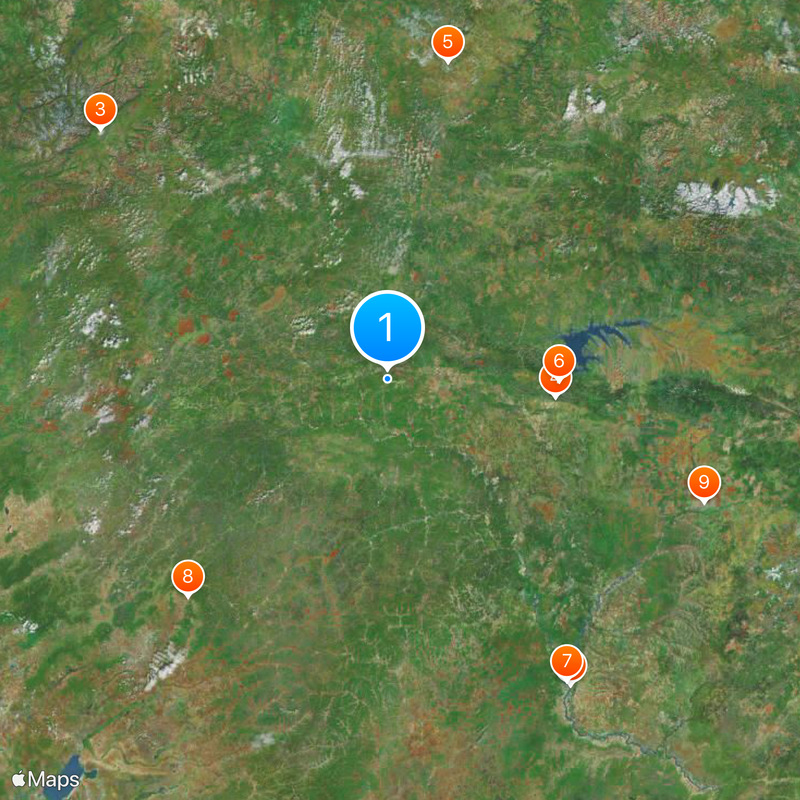 Skovorodino Map