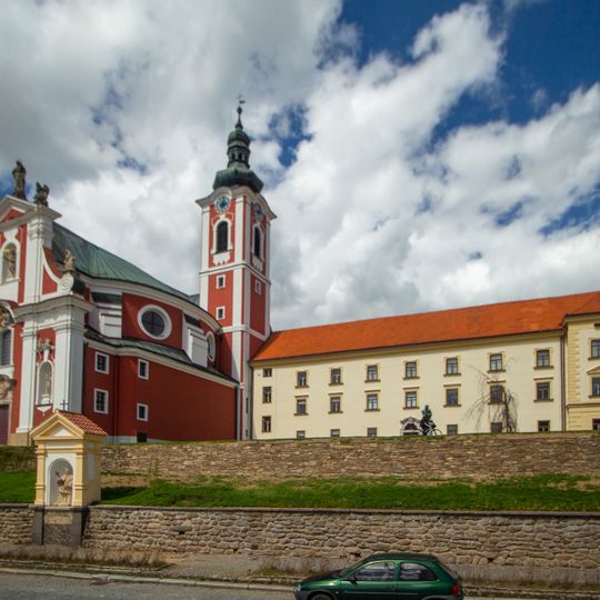 Castle and monastery in Pacov