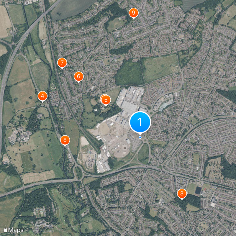 Warner Bros. Studio Tour London - The Making of Harry Potter Mappa