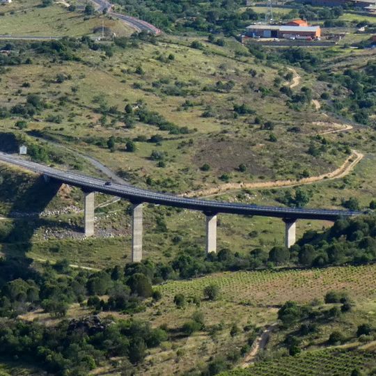 Puente de la N-403 sobre el Alberche, El Tiemblo