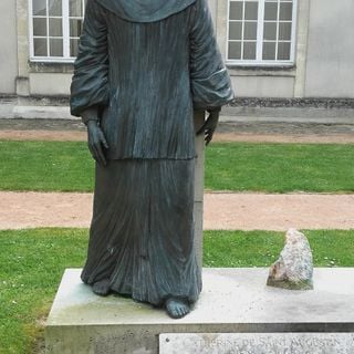 Statue of Marie-Catherine de Saint-Augustin in Bayeux