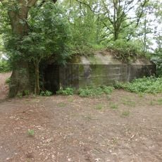 Kazemat R008-P Duitse Pantherstellung ten noorden van de Asschatterweg