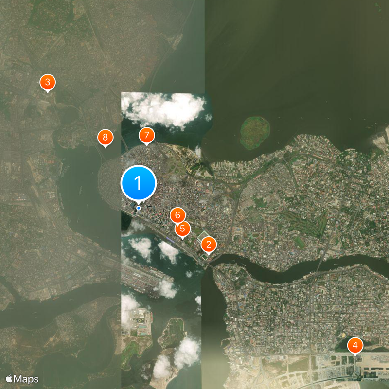 First Bank of Nigeria Map