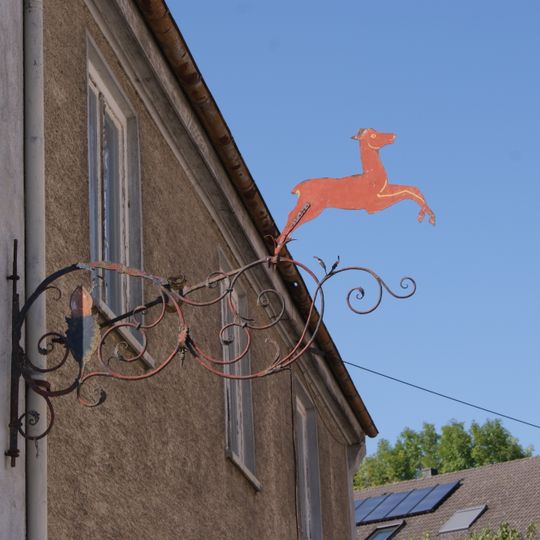 Schmiedeeiserner Ausleger