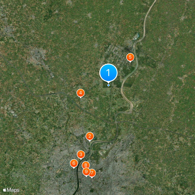 INFLIBNET Map