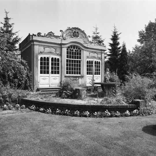 Slotzicht: tuinhuis