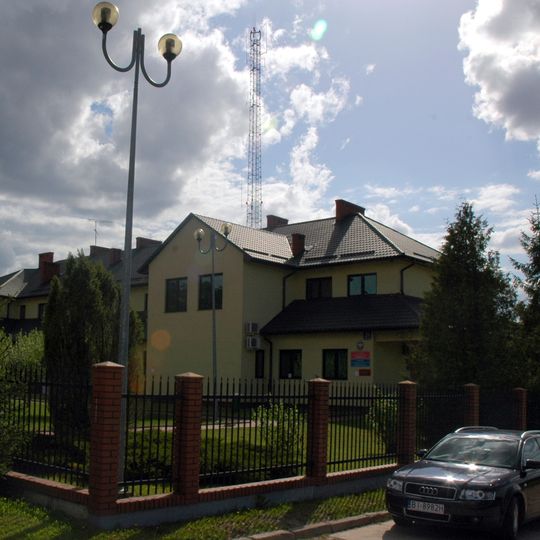 Polish border guards in Białowieża