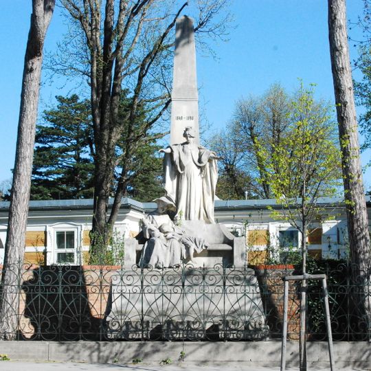 Plastik Allegorie der Kinderheilkunde