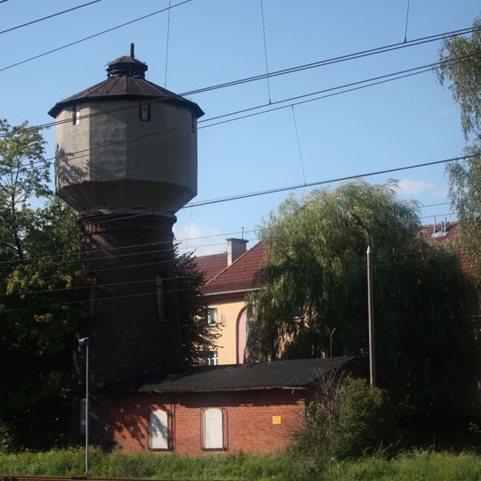 Wieża ciśnień z 1890 r. w Korszach