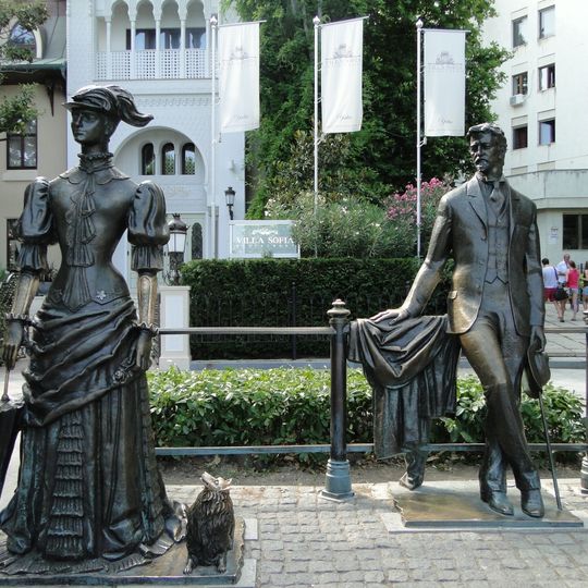 Anton Tchekhov et la dame au petit chien