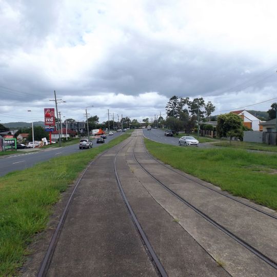 Old Cleveland Road Tramway Tracks