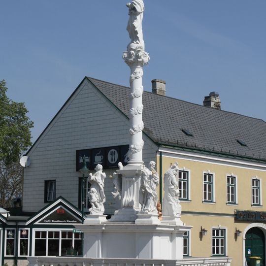 Mariensäule, Orth an der Donau