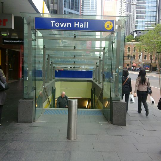 Town Hall railway station