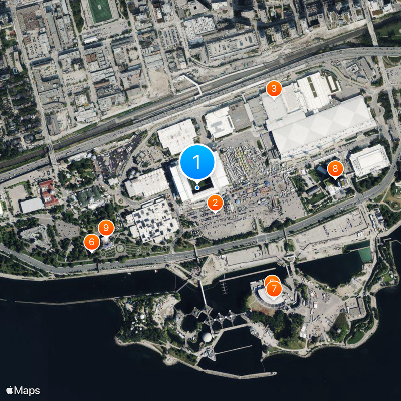 BMO Field Map