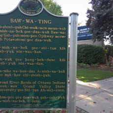 Baw-wa-ting Historical Marker