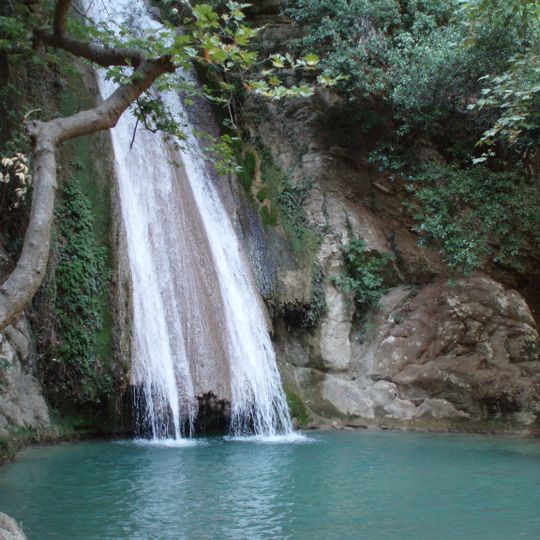 Neda Waterfall