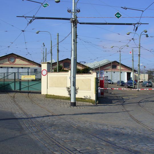 Střešovice tram depot