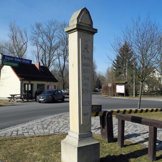 Polish-Saxon Post Milestone in Grumbach