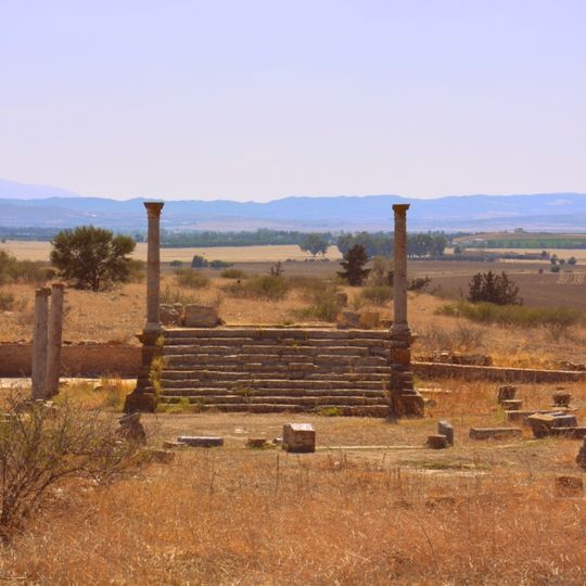 Petit sanctuaire à portique au sud-est des thermes d'été