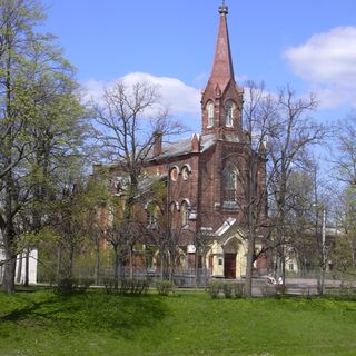 Resurrection Lutheran church in Tsarskoye Selo