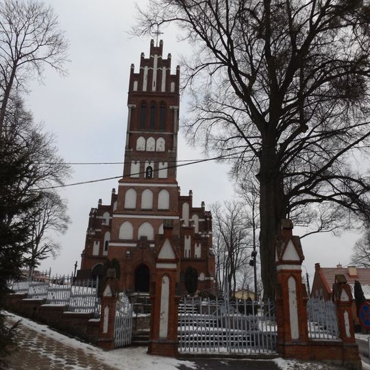 Saint Simon and Jude church in Dywity