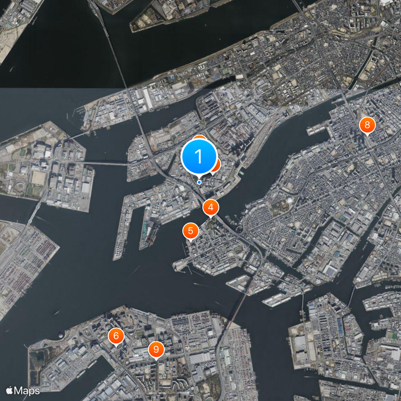 The Flying Dinosaur Mapa