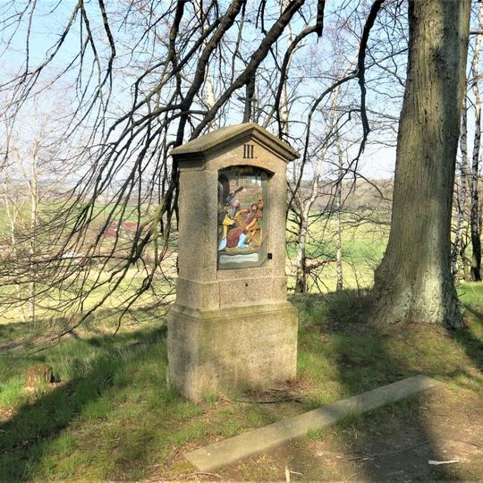 Kaplička III. zastavení křížové cesty u Království