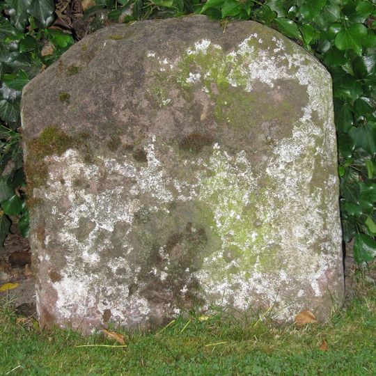Milestone, Halfway House; by "Edge Croft"