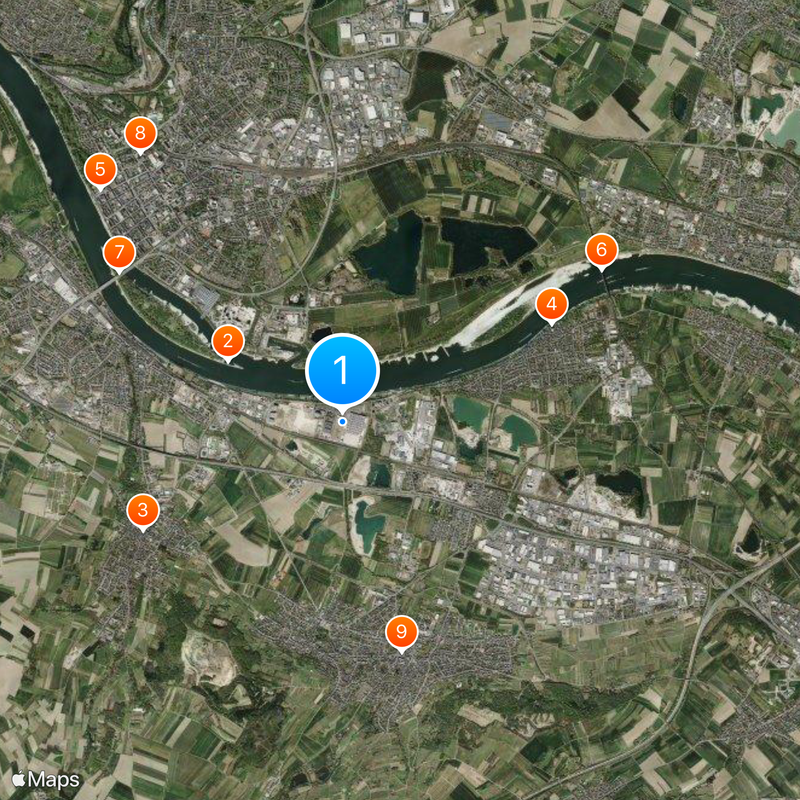 Mülheim-Kärlich Nuclear Power Plant Map