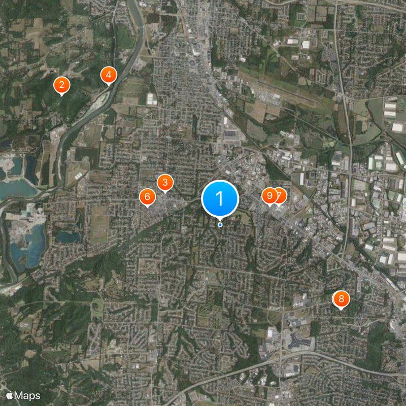 Fairfield Map