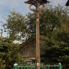 Wayside cross in Olsztyn Dajtki