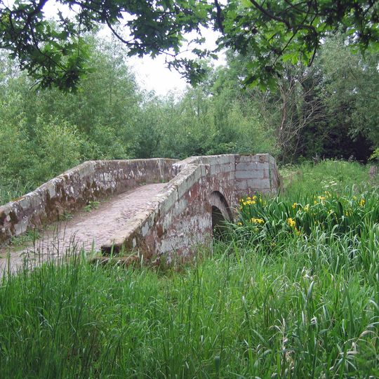 Westernmost of the 3 "Packhorse Bridges"