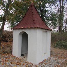 Kaplička u farmy zvané Peklo severně od Pelhřimova