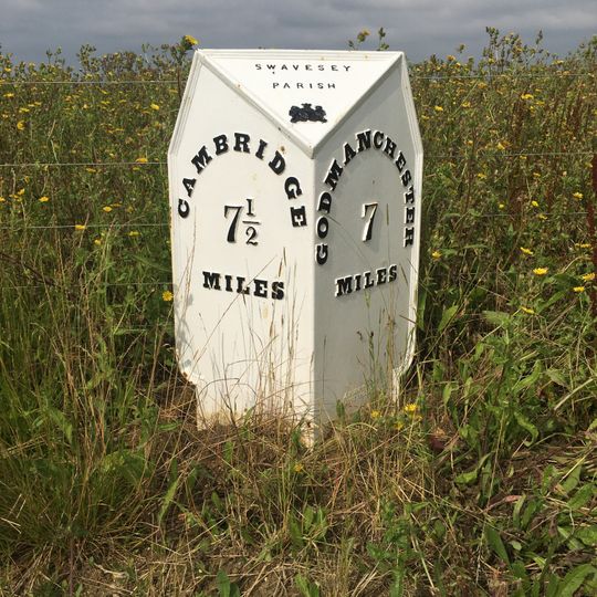 Mile Post To West Of Scotland Drove