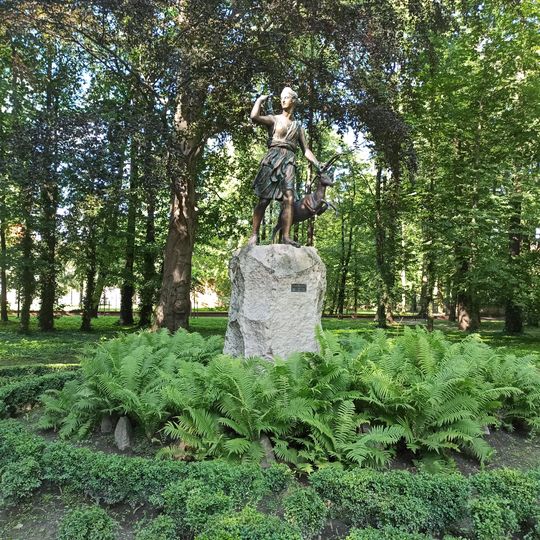 Diana of Versailles statue in Prudnik