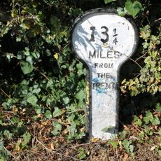 Grantham Canal, 13 1/4 Miles Post Approximately 150 Metres East Of Main Street, Hickling