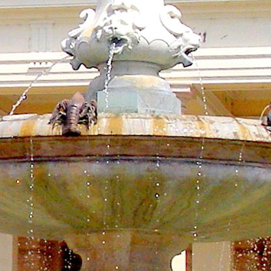 Ganymedova fontána, socha viii. -kópia