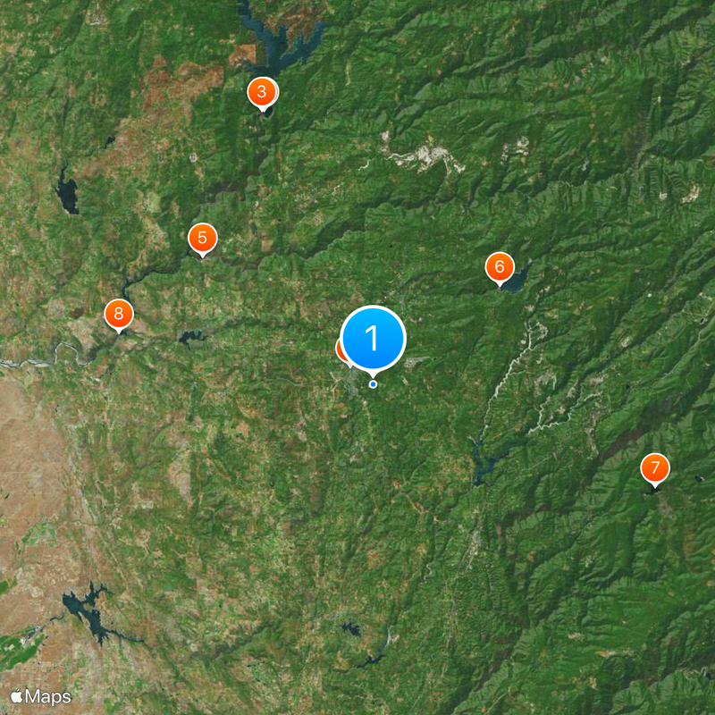 Empire Mine State Historic Park Mappa