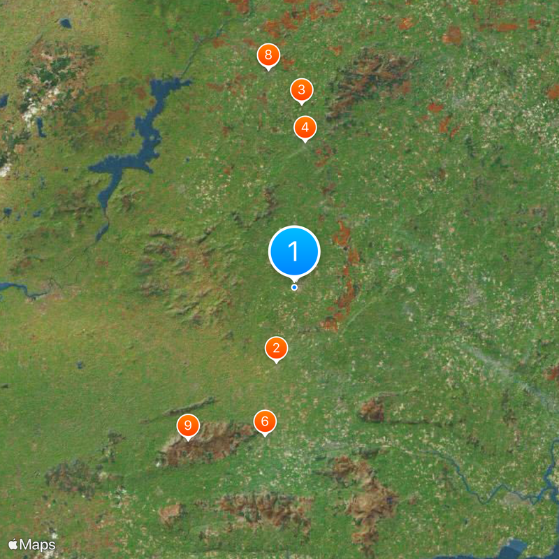 Comté de Tipperary Carte