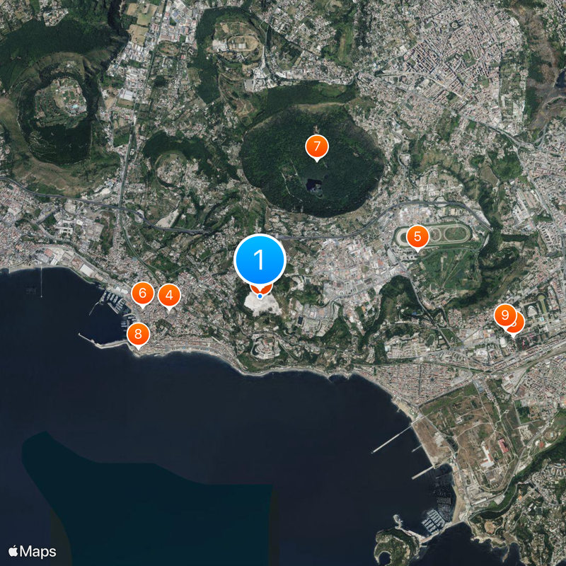 Phlegraean Fields Map
