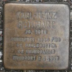 Stolperstein dedicated to Karl-Heinz Rothbart
