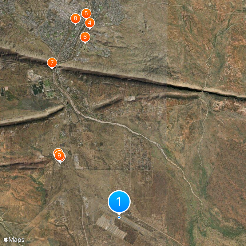 Alice Springs Airport Map
