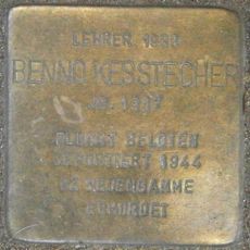 Stolperstein à la mémoire de Benno Kesstecher