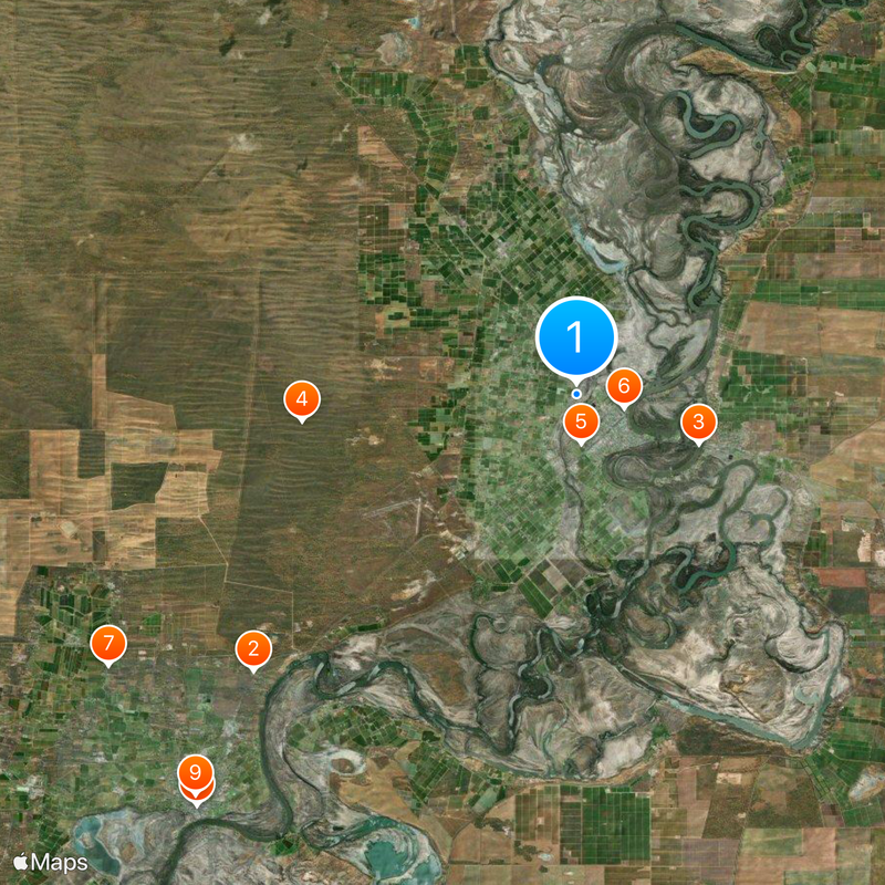 Renmark Map