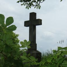 Kříž na jižním okraji Červené Řečice u cesty do Bácovic