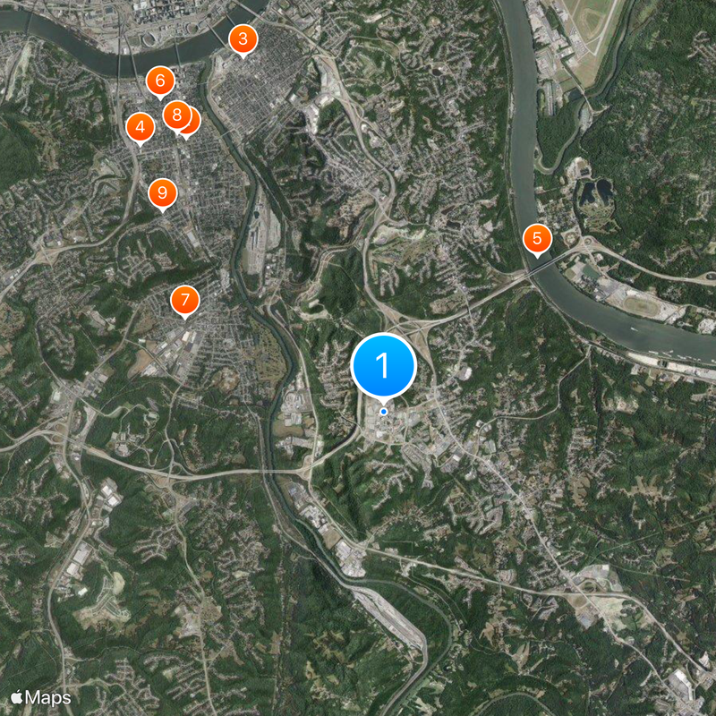 Northern Kentucky University Map