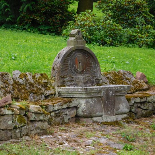 Fountain in Trutnov city park