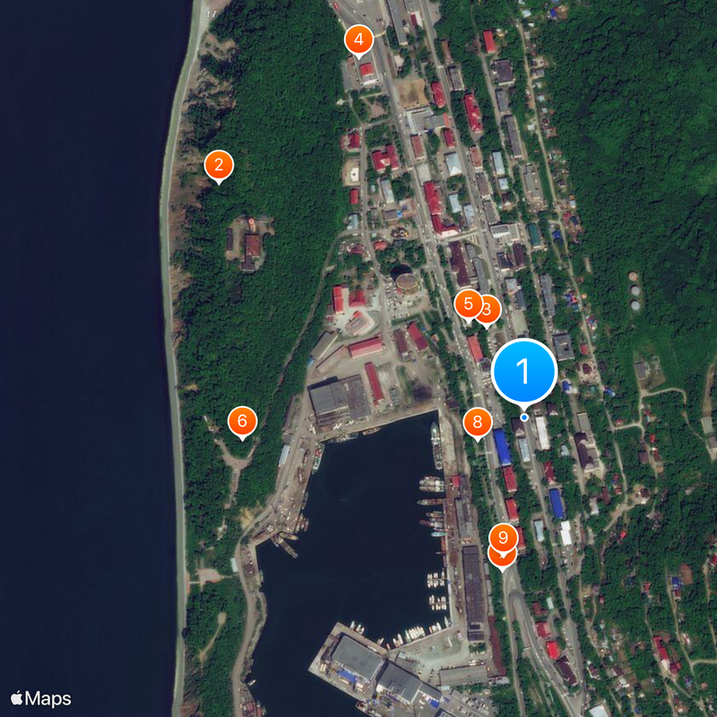 Petropavlovsk-Kamchatsky Map